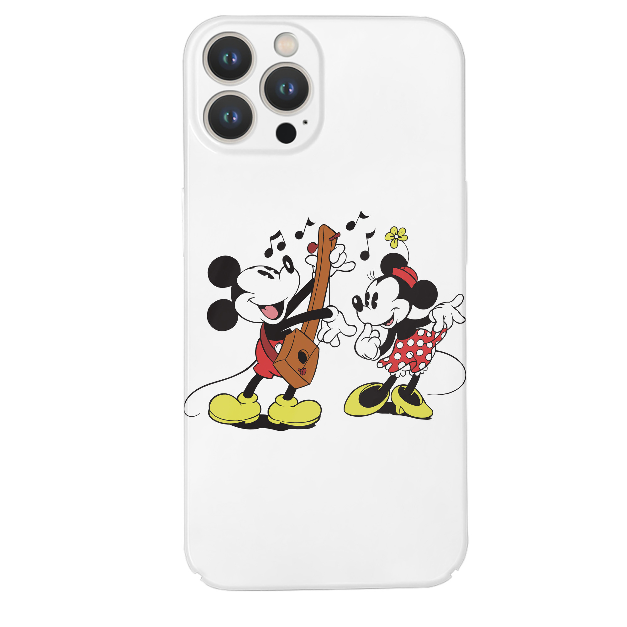 （画像用） ミッキーマウス Mickey Mouse 【iPhone 14シリーズ対応】ハードケース